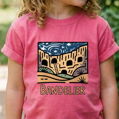 Bandelier National Monument Kids Cotton T-Shirt