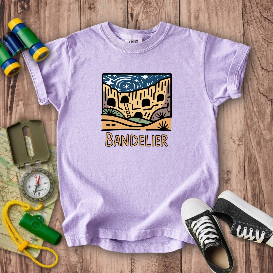 Bandelier National Monument Kids Cotton T-Shirt