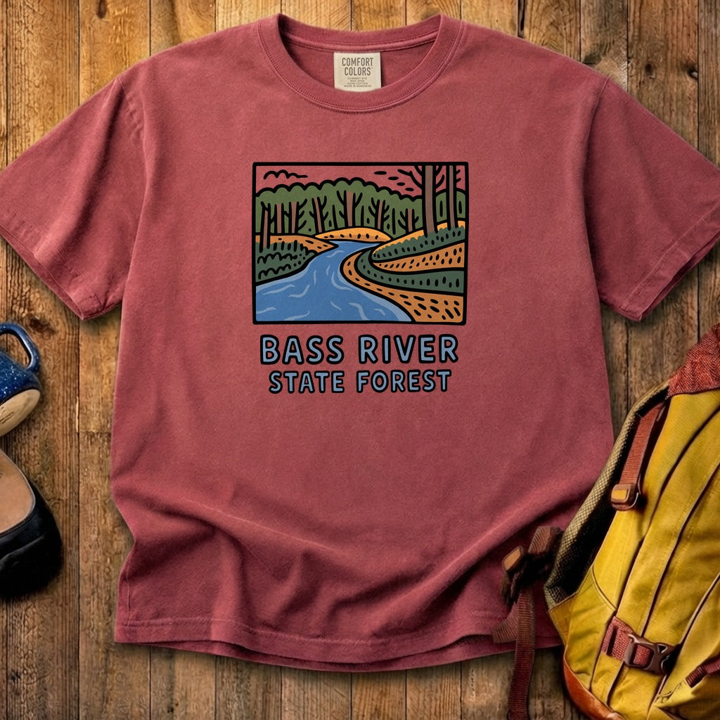 Bass River State Forest Cotton T-Shirt