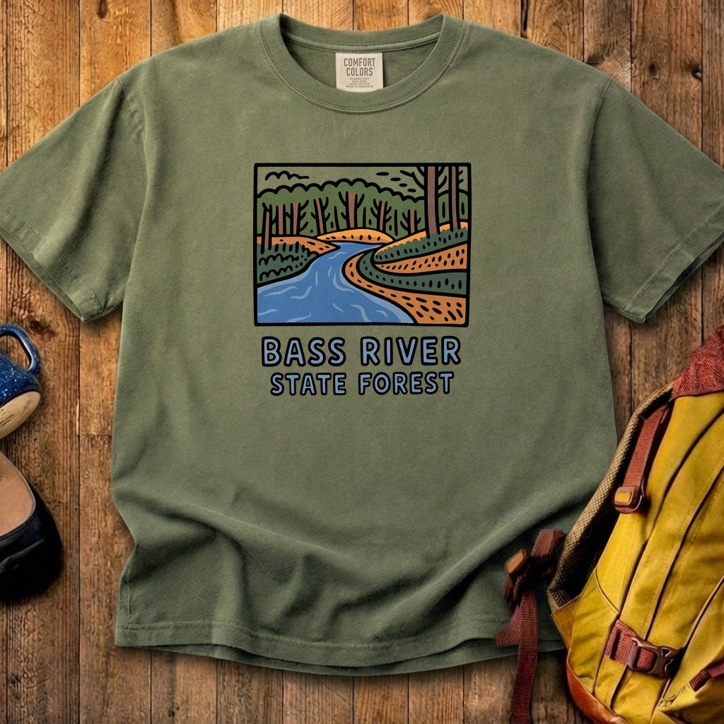 Bass River State Forest Cotton T-Shirt