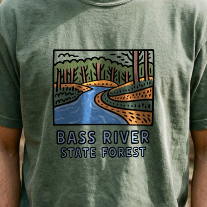 Bass River State Forest Cotton T-Shirt
