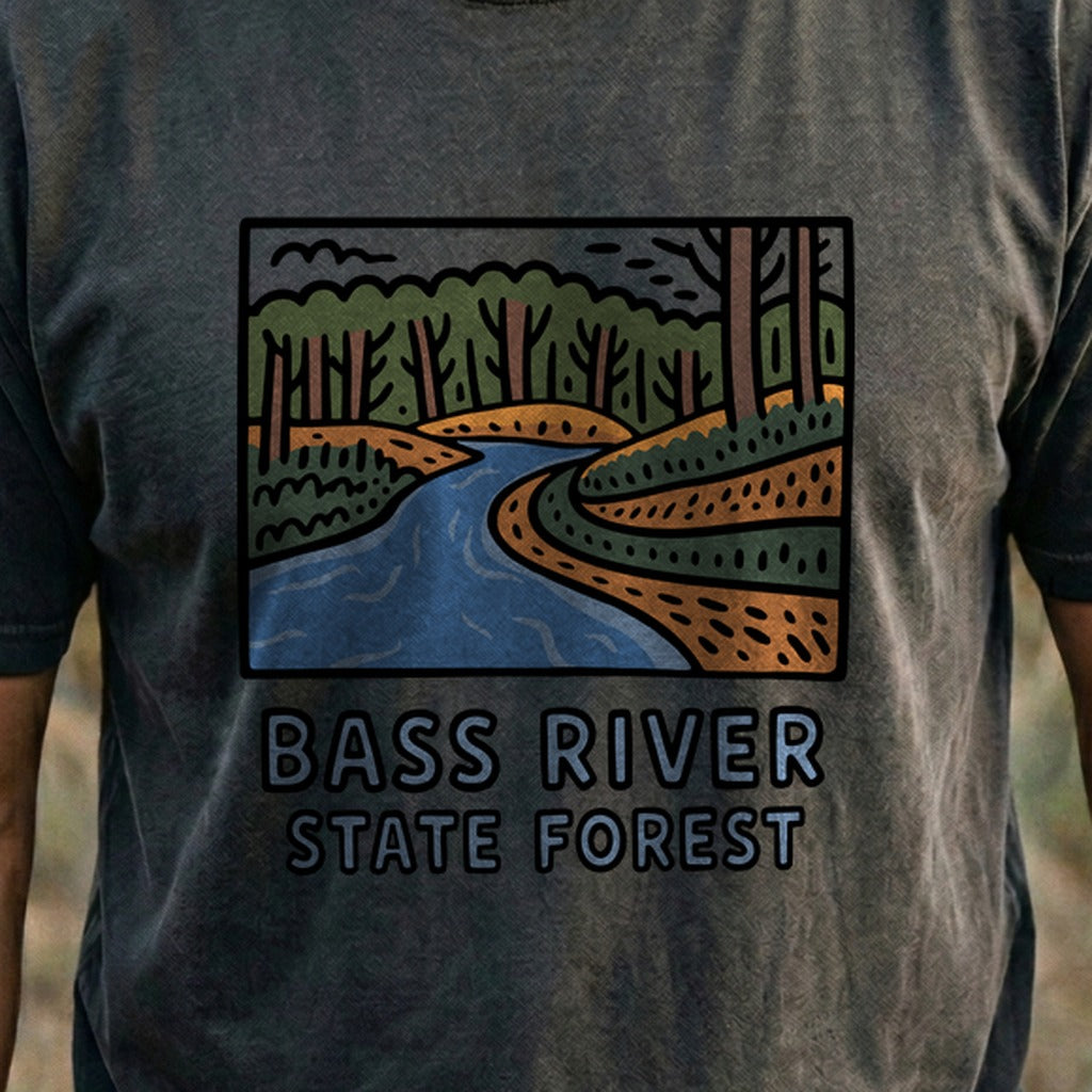 Bass River State Forest Cotton T-Shirt