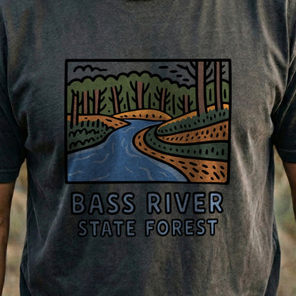 Bass River State Forest Cotton T-Shirt