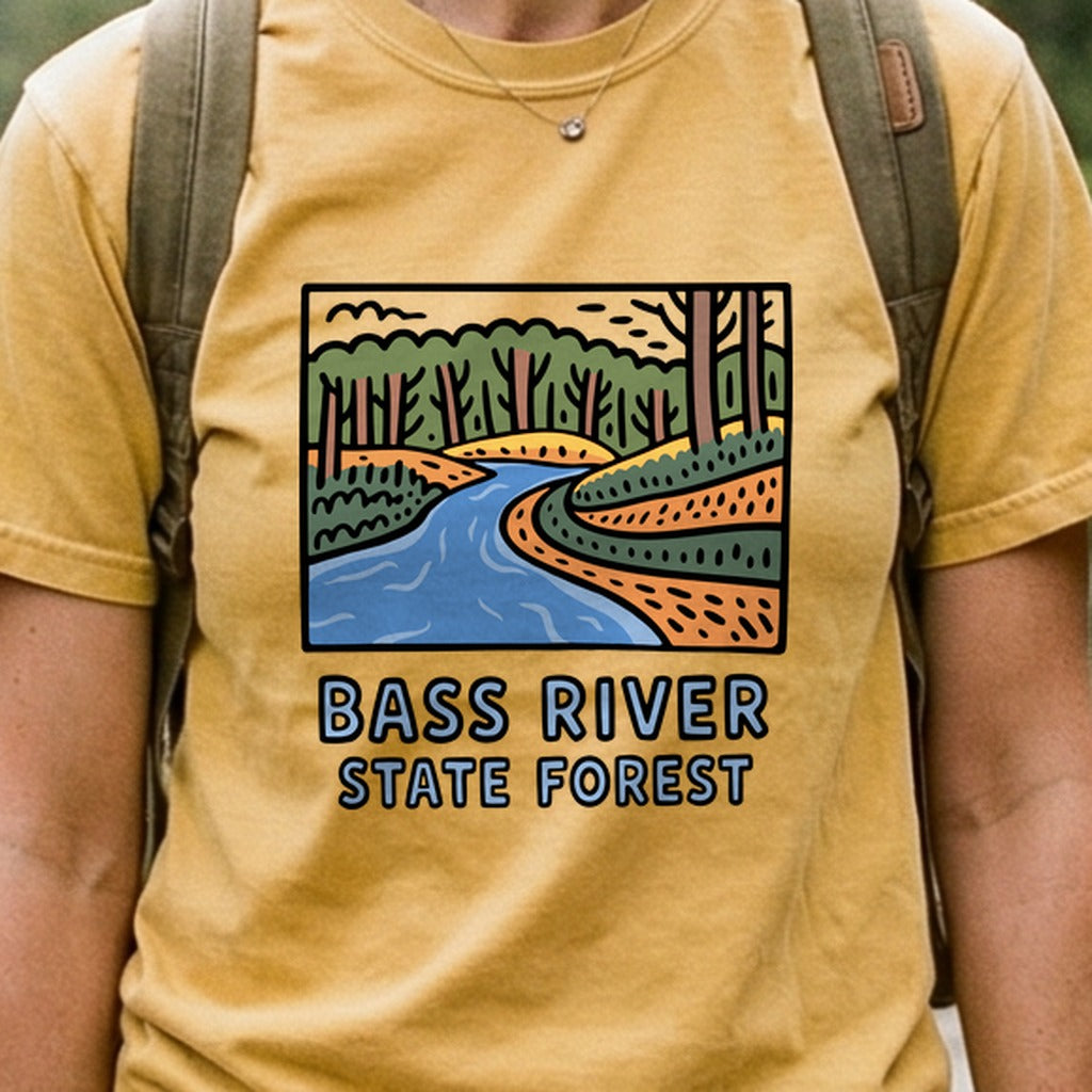 Bass River State Forest Cotton T-Shirt