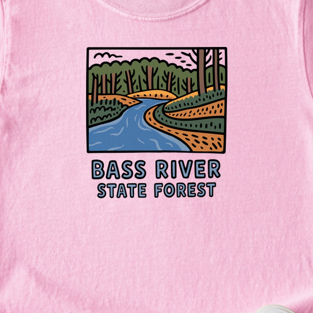 Bass River State Forest Kids Cotton T-Shirt