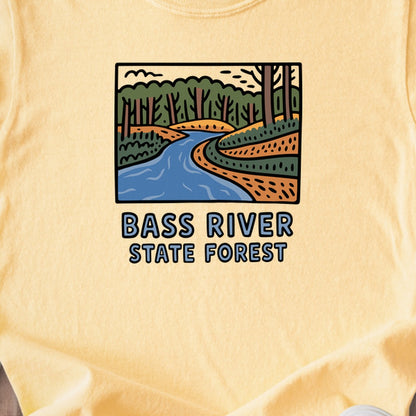 Bass River State Forest Kids Cotton T-Shirt