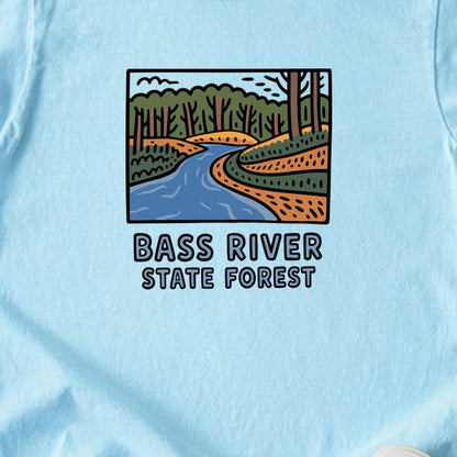 Bass River State Forest Kids Cotton T-Shirt