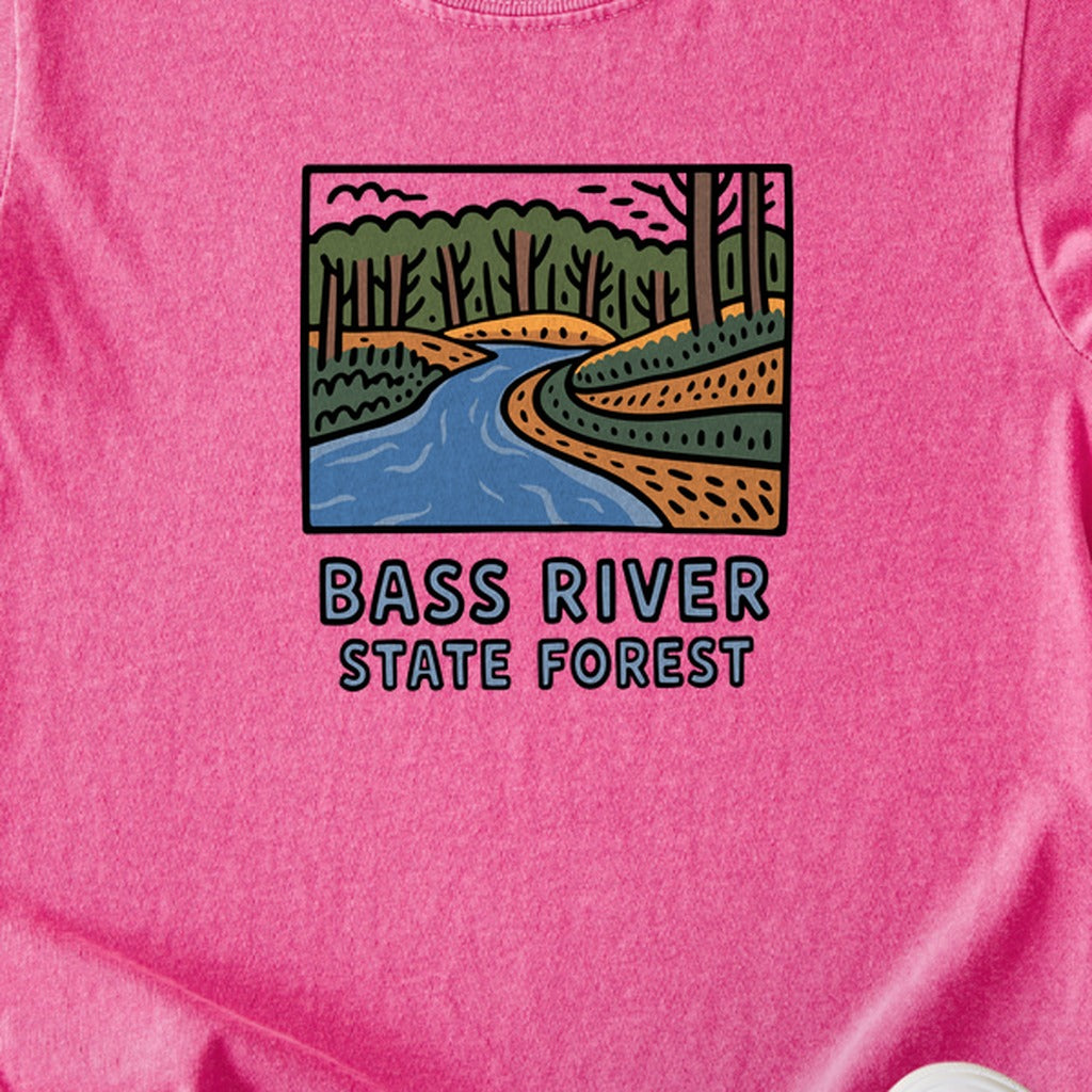 Bass River State Forest Kids Cotton T-Shirt