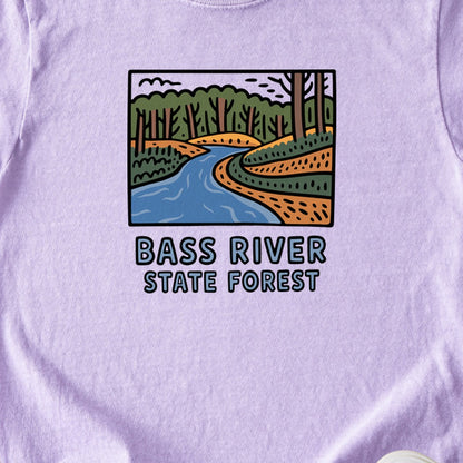 Bass River State Forest Kids Cotton T-Shirt
