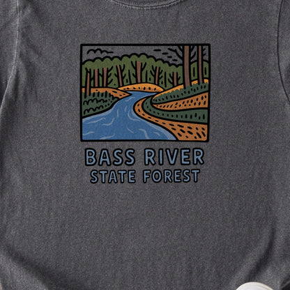 Bass River State Forest Kids Cotton T-Shirt