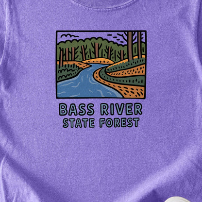 Bass River State Forest Kids Cotton T-Shirt