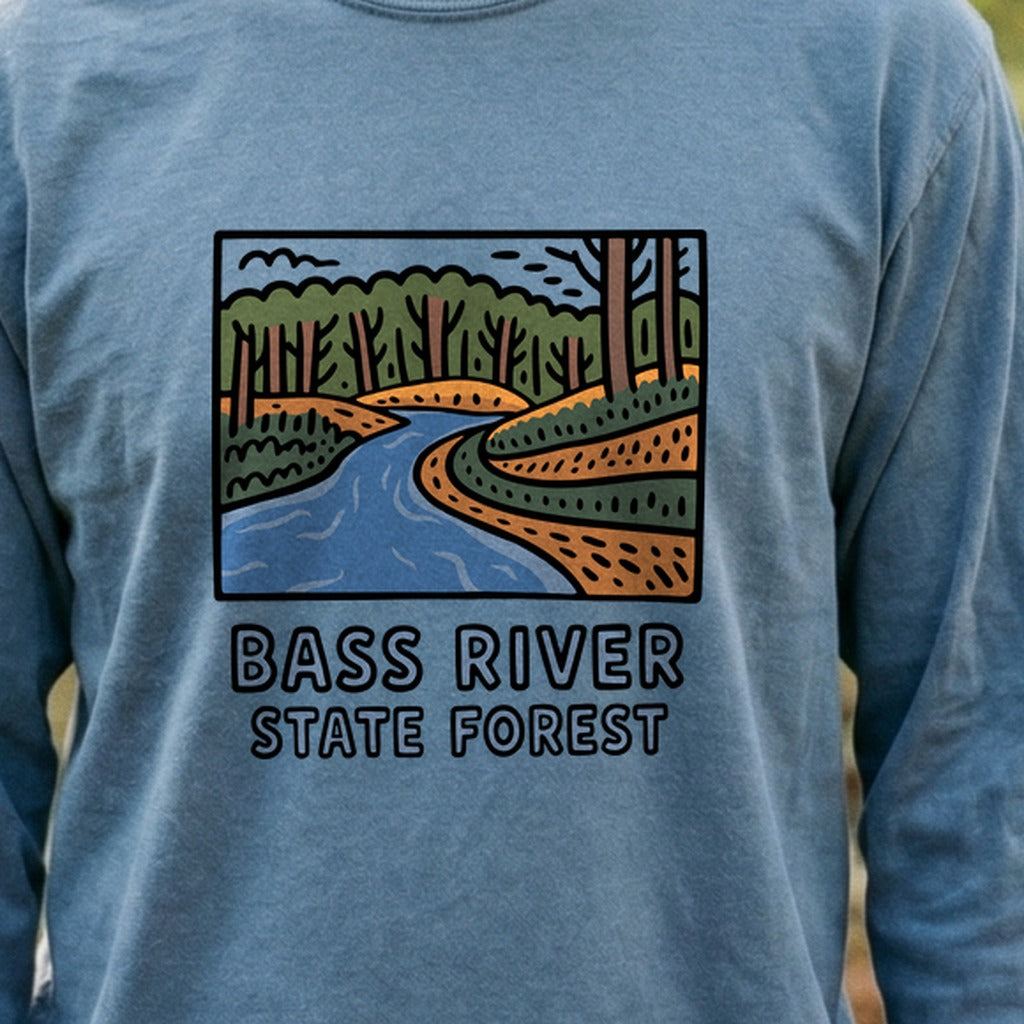 Bass River State Forest Cotton Long Sleeve