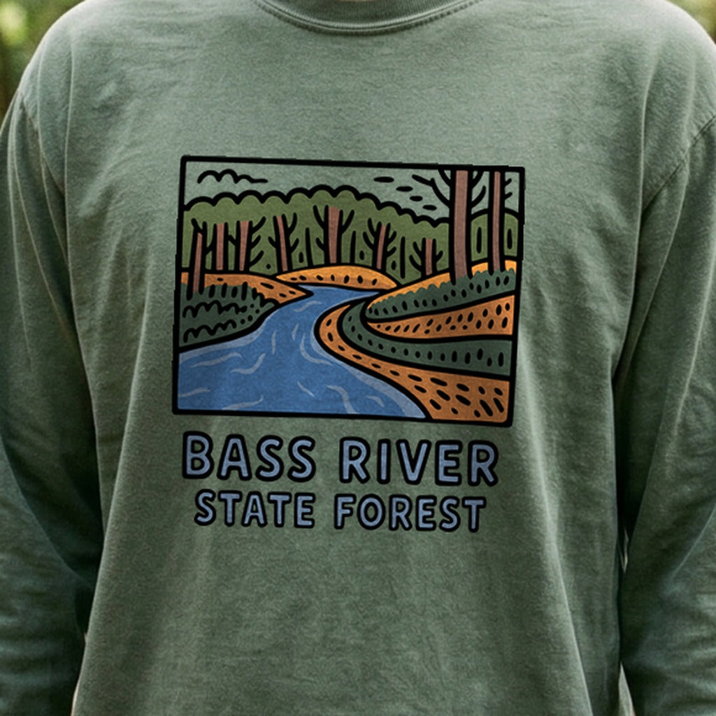 Bass River State Forest Cotton Long Sleeve