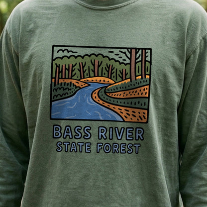 Bass River State Forest Cotton Long Sleeve
