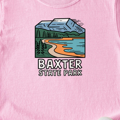 Baxter State Park Kids Cotton T-Shirt