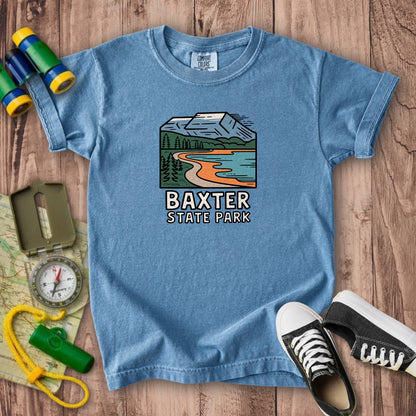 Baxter State Park Kids Cotton T-Shirt