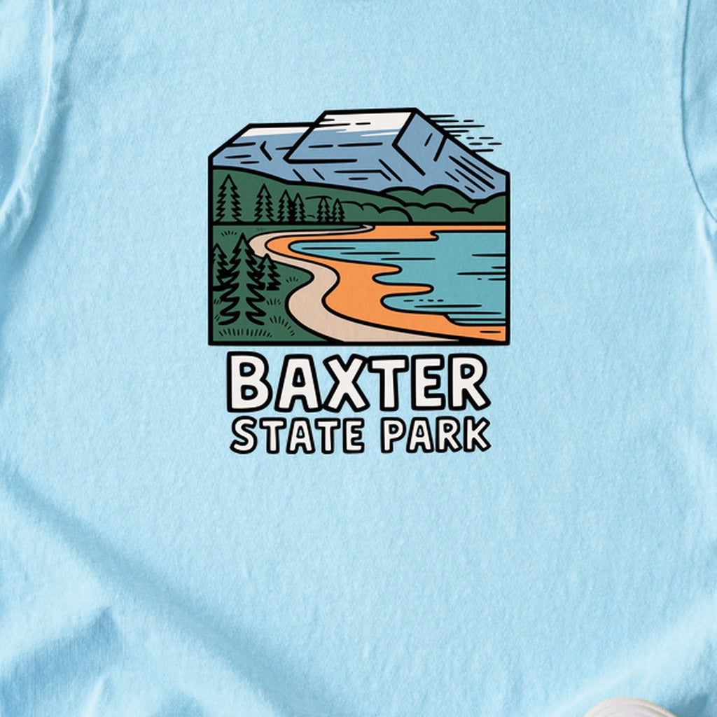 Baxter State Park Kids Cotton T-Shirt
