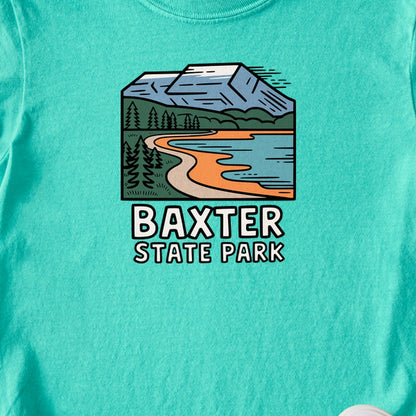 Baxter State Park Kids Cotton T-Shirt