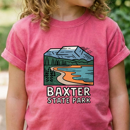 Baxter State Park Kids Cotton T-Shirt