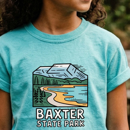 Baxter State Park Kids Cotton T-Shirt