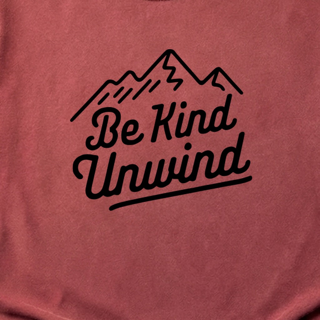 Be Kind Unwind Cotton T-Shirt