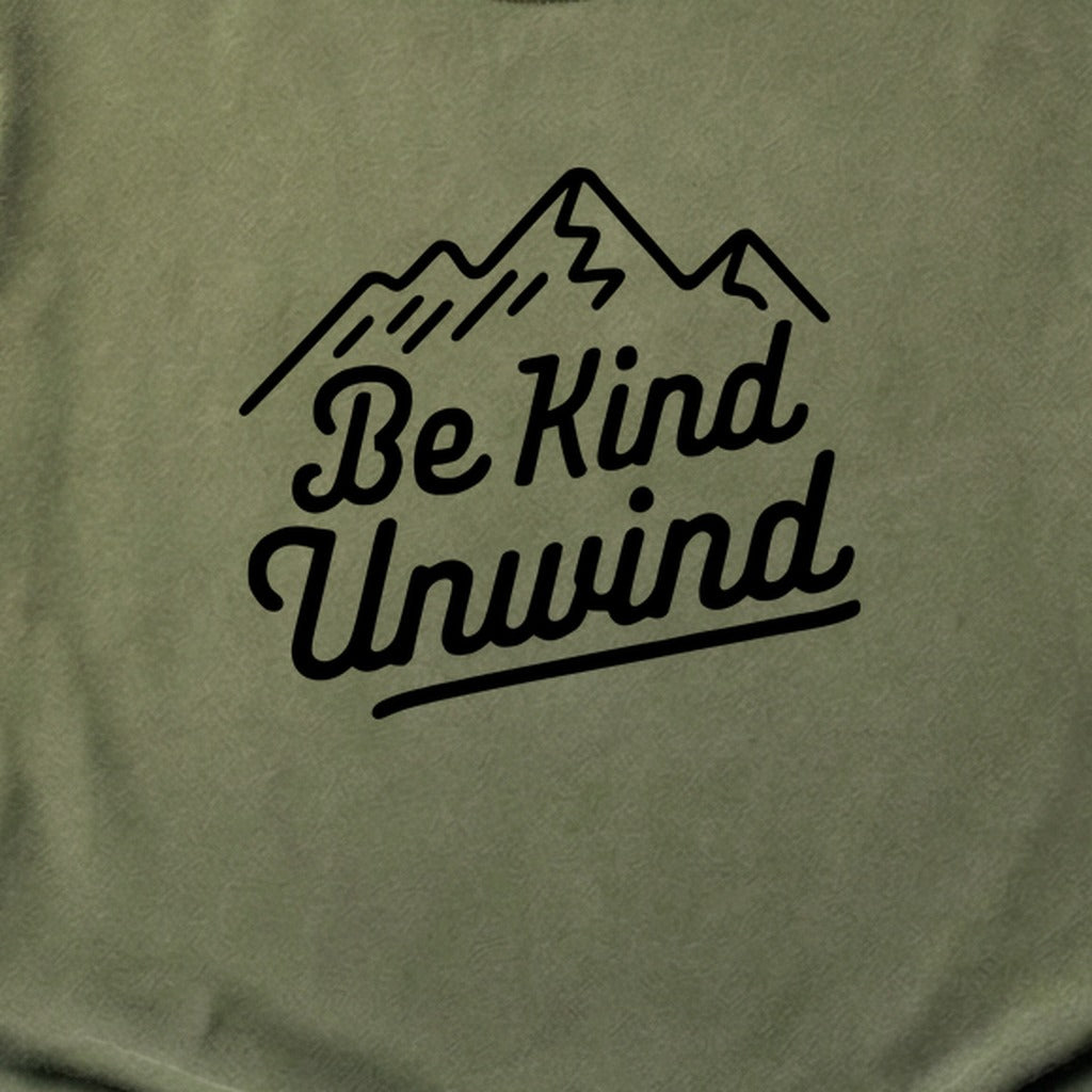 Be Kind Unwind Cotton T-Shirt