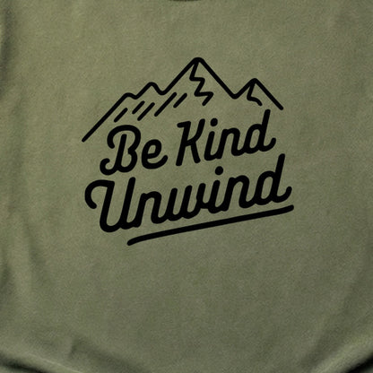 Be Kind Unwind Cotton T-Shirt