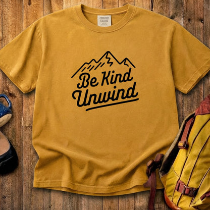 Be Kind Unwind Cotton T-Shirt