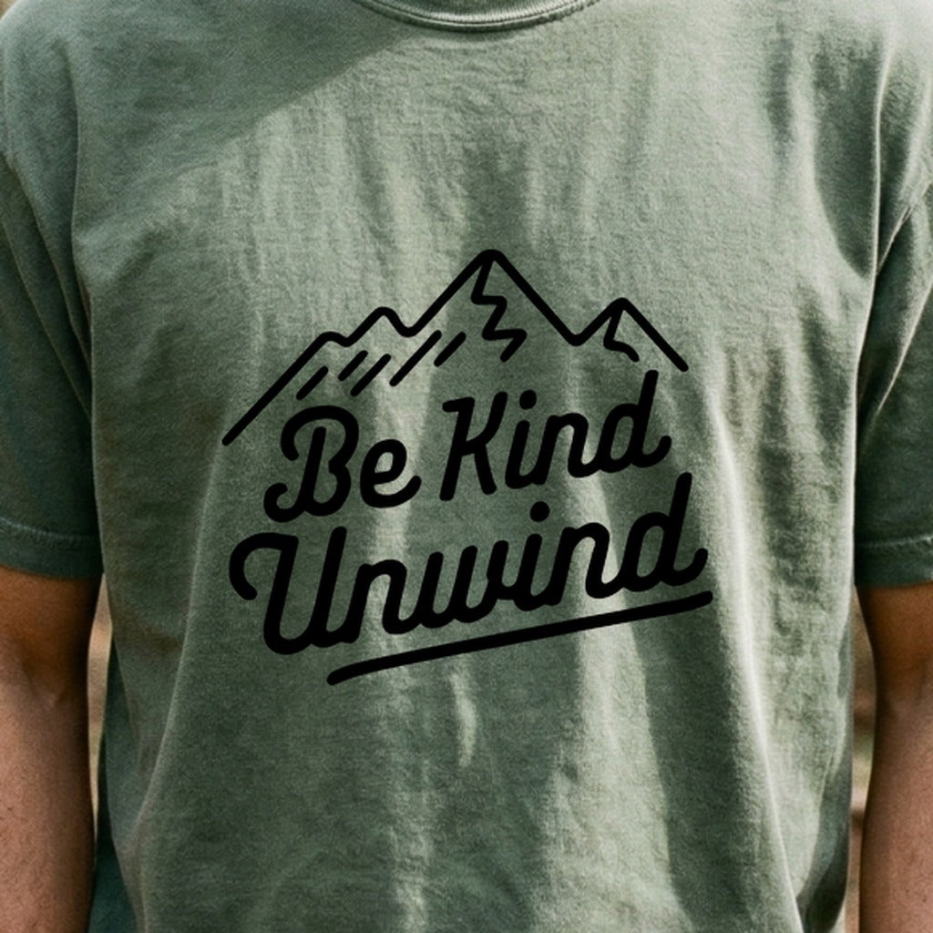 Be Kind Unwind Cotton T-Shirt