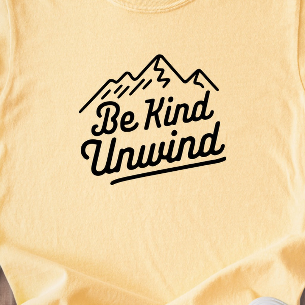 Be Kind Unwind Kids Cotton T-Shirt