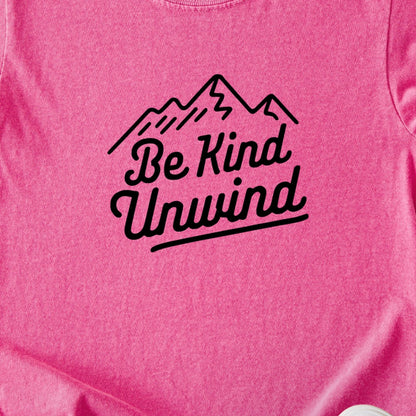 Be Kind Unwind Kids Cotton T-Shirt