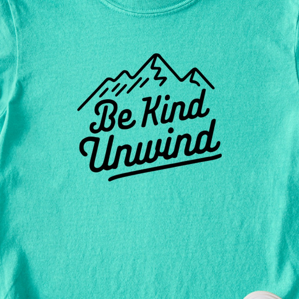Be Kind Unwind Kids Cotton T-Shirt