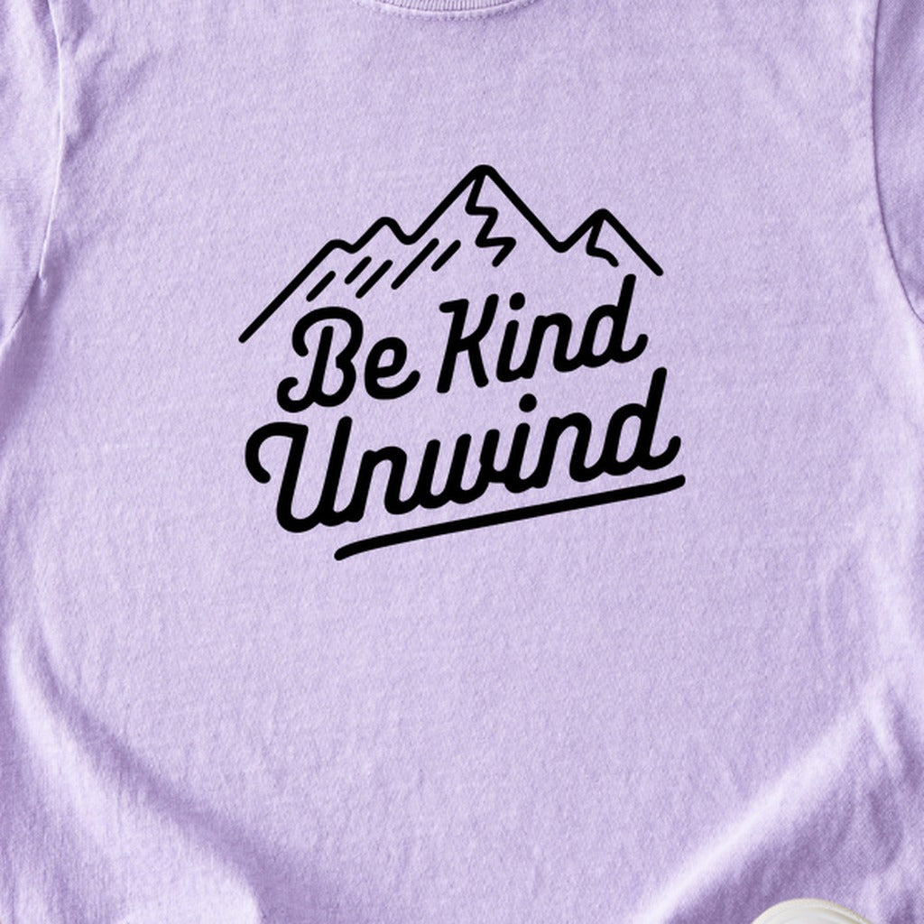 Be Kind Unwind Kids Cotton T-Shirt