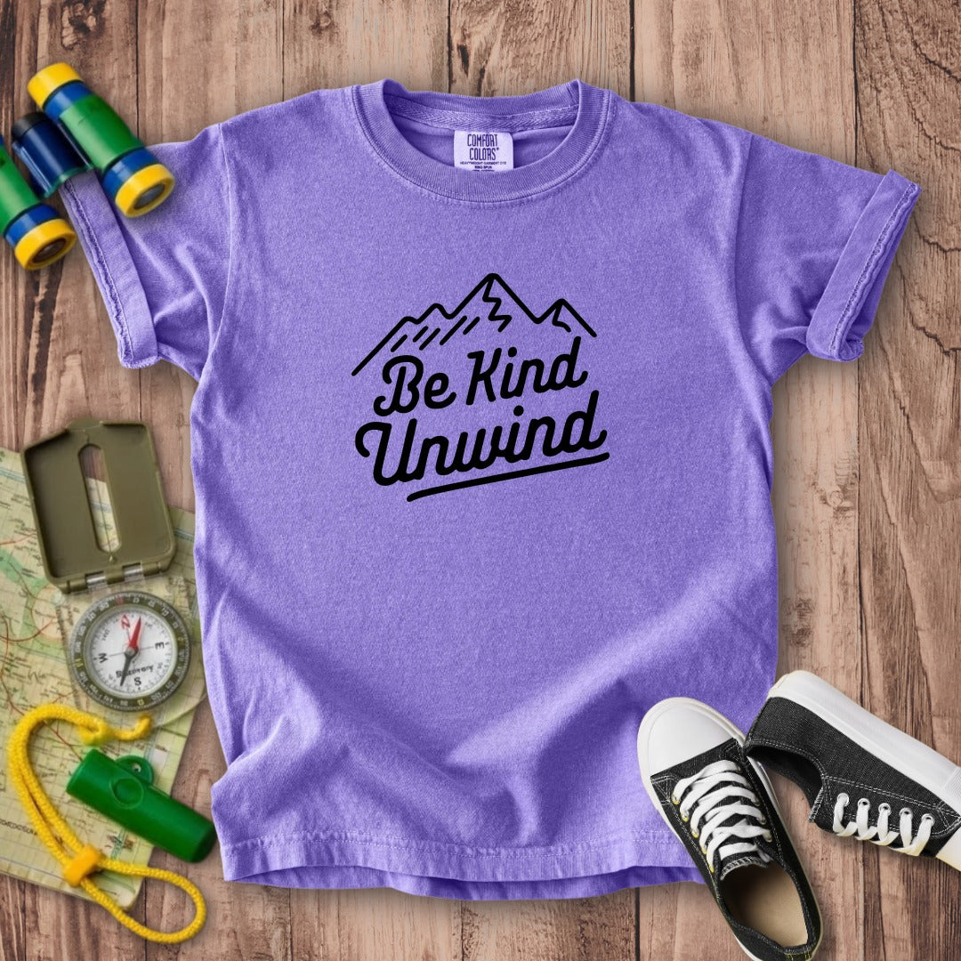 Be Kind Unwind Kids Cotton T-Shirt