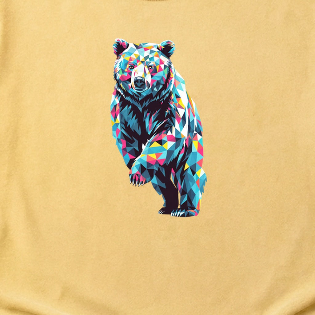 Bear Mosaic Cotton T-Shirt