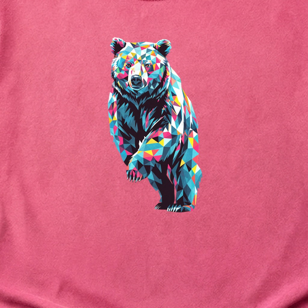 Bear Mosaic Cotton T-Shirt