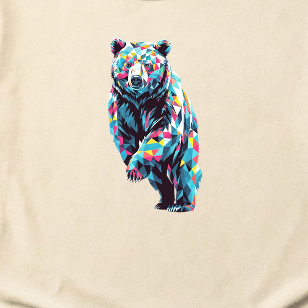 Bear Mosaic Cotton T-Shirt