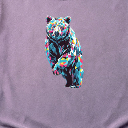 Bear Mosaic Cotton T-Shirt