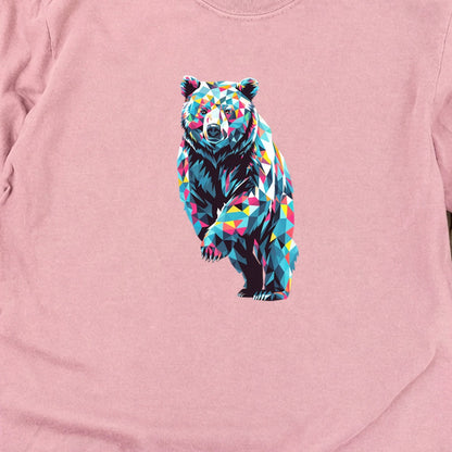 Bear Mosaic Cotton Long Sleeve