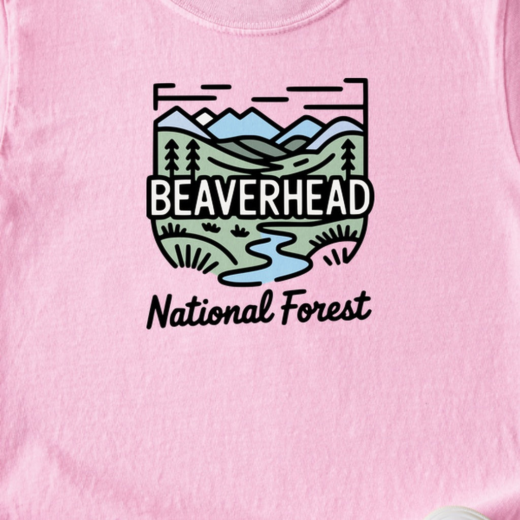 Beaverhead National Forest Kids Cotton T-Shirt