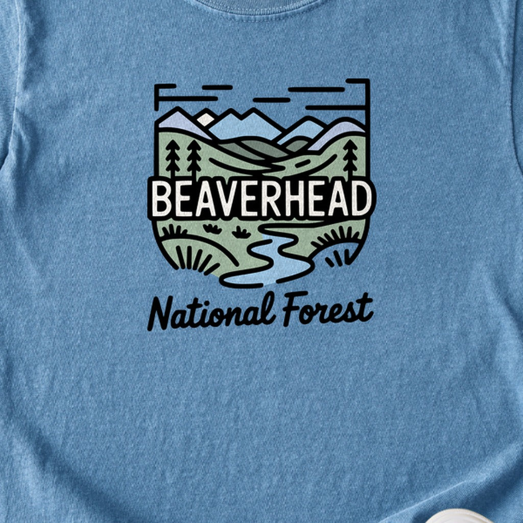 Beaverhead National Forest Kids Cotton T-Shirt