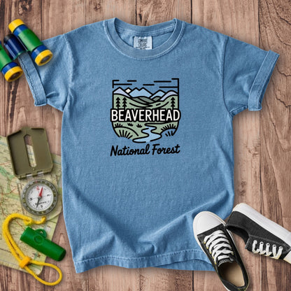 Beaverhead National Forest Kids Cotton T-Shirt
