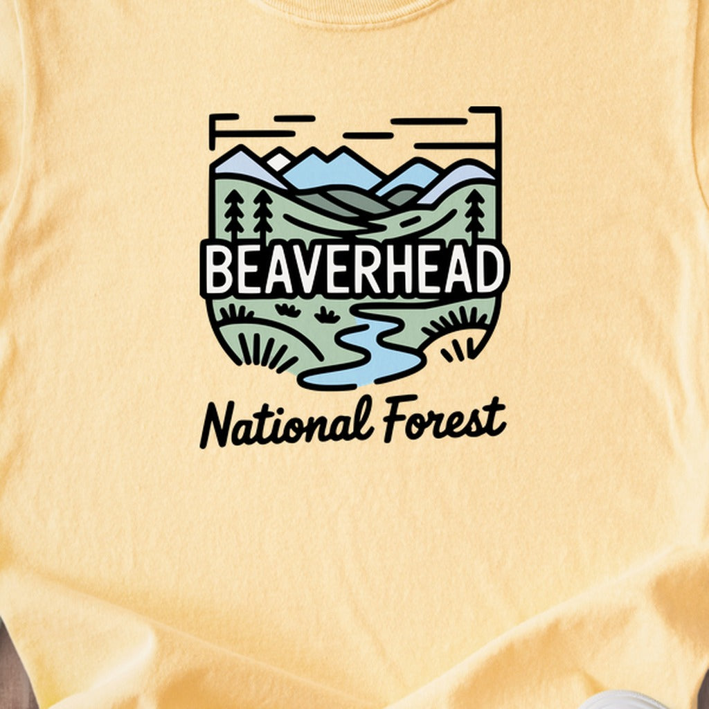 Beaverhead National Forest Kids Cotton T-Shirt