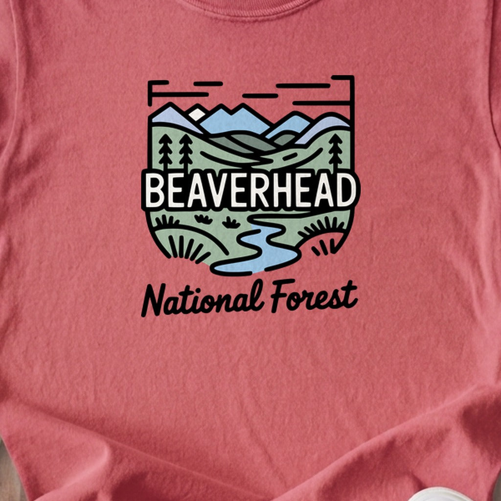 Beaverhead National Forest Kids Cotton T-Shirt