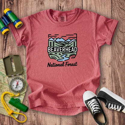 Beaverhead National Forest Kids Cotton T-Shirt