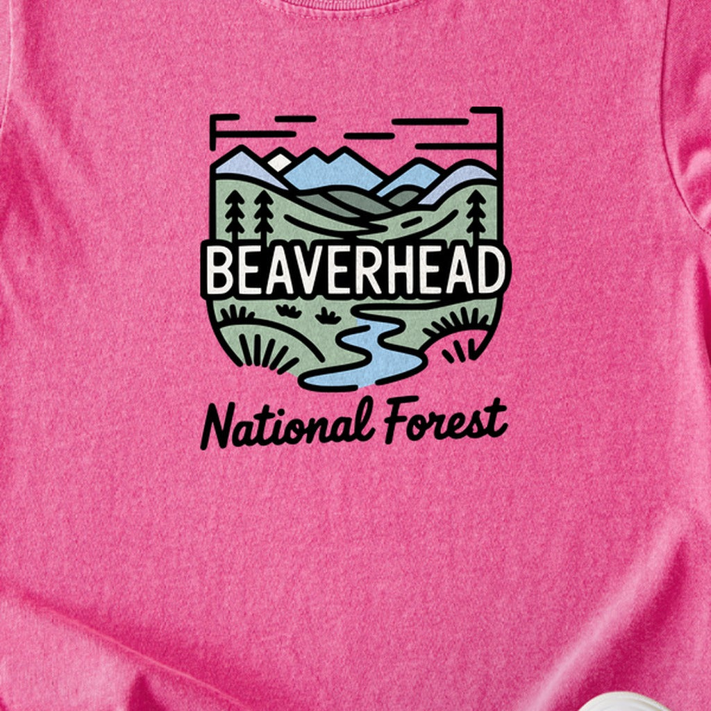 Beaverhead National Forest Kids Cotton T-Shirt