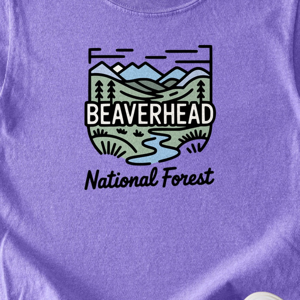 Beaverhead National Forest Kids Cotton T-Shirt