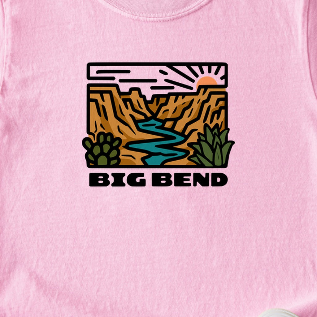 Big Bend National Park Kids Cotton T-Shirt