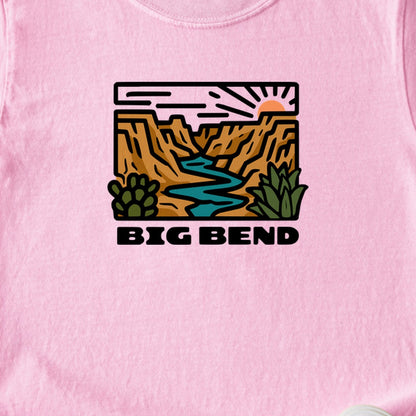 Big Bend National Park Kids Cotton T-Shirt