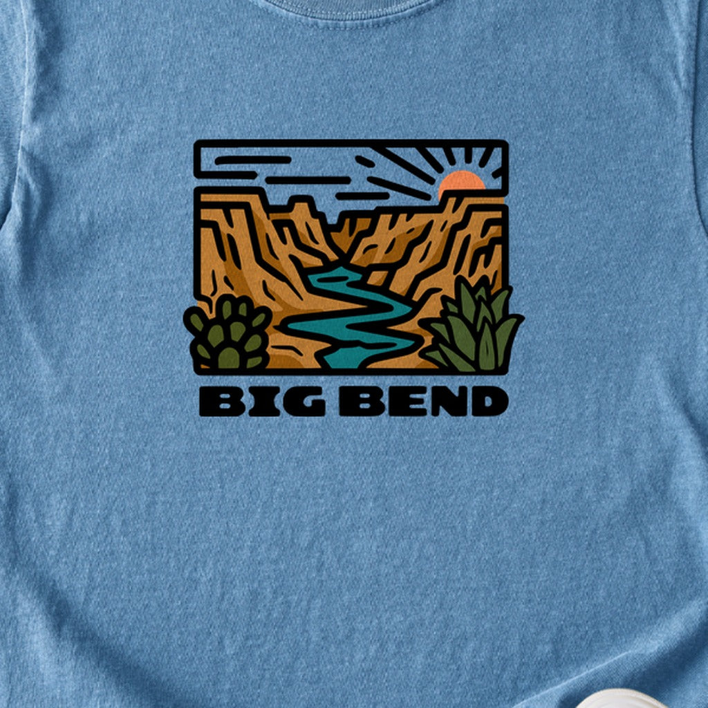 Big Bend National Park Kids Cotton T-Shirt